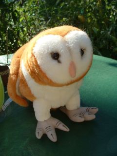   International Stuffed Plush Barn Owl Bird Toy or Display