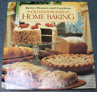 Better Homes Gardens Old Fashioned Home Baking 1990 Free Floral 