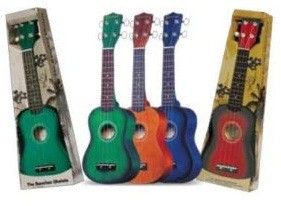 Sanchez Ukulele Sunburst Acoustic Uke Ukelele Mini Guitar Kids Su 10 