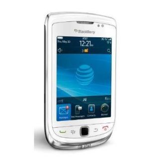   Blackberry 9800 Torch White QWERTY KEYS BBM PDA WIFI GPS VERY USED