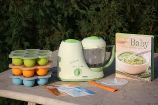 Beaba Babycook Baby Food Maker + 3 Multiportion Freezer Trays 