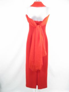 Bellville Sassoon Lorcan Mullany Red Strapless Dress 6