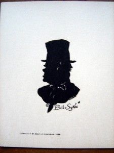 1928 Bill Sykes Silhouette Beatrix Sherman