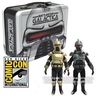 SDCC 2012 Battlestar Galactica 2x CYLON COMMANDER exclusive figures 