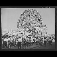 Coney Island Old Film Photograph NYC New York History