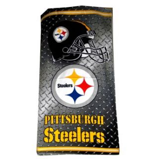 Pittsburgh Steelers Logo NFL Football Team Adult Beach Towel