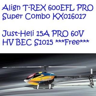   REX 600EFL PRO Super Combo KX016017 JH 15A PRO 60V HV BEC S1015 Free