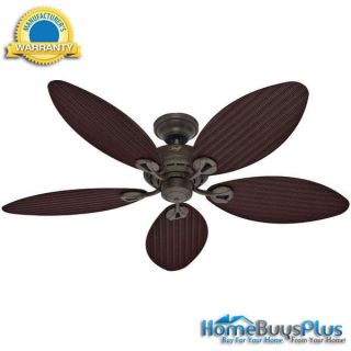 hunter 23980 54 provencal gold bayview ceiling fan