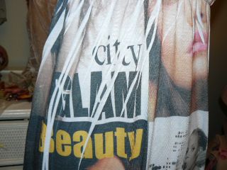 New City Glam Girl Beauty Fashion Chic Tattoo Dress L