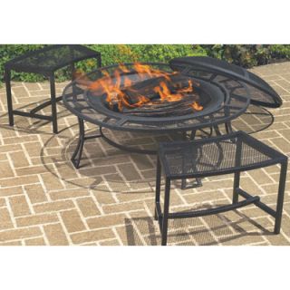 New Outdoor Patio Fire Pit Steel Firepit Garden Benches