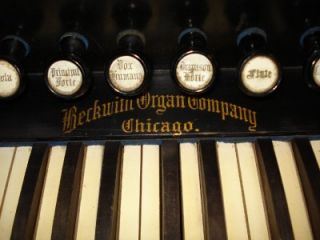 antique beckwith pump organ