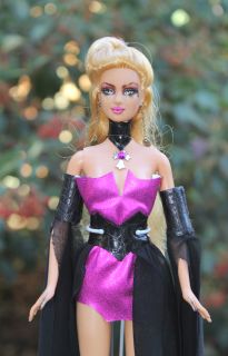 OOAK Goth Shakira Barbie Doll Repaint by Becky Martinez