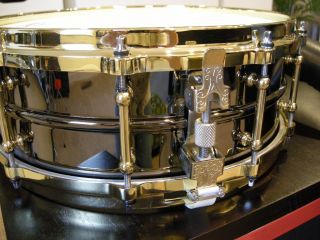 Ludwig Black Beauty Brass on Brass snare drum, 5 X 14   New, never 