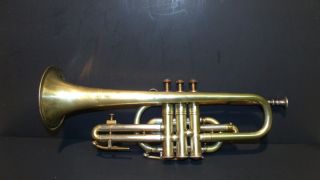 USED VINTAGE BEESON STRATFORD TRUMPET MADE IN ENGLAND #243451