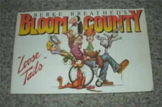 Vintage Bloom County Loose Tails Book Berke Breathed 1983