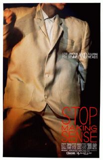 Stop Making Sense Talking Heads Reprint Movie Poster