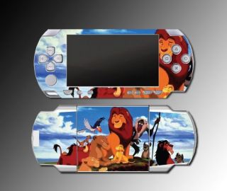    Simba Mufasa Scar Nala Game SKIN Sony PSP Playstation Portable 1000