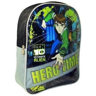 New Ben 10 Ultimate Alien Hero Time School Bag Rucksack Backpack Gift 