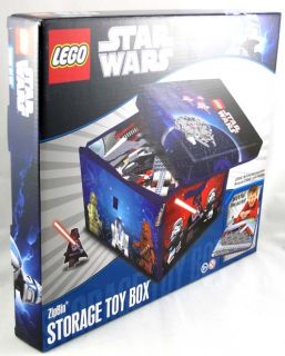 Star Wars Lego ZipBin Storage Toy Box Holds 1000 Pcs