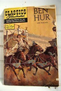 Classics Illustrated 1966 Comic Book Ben Hur No 147