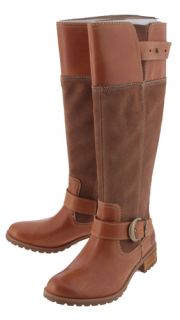 GVH Timberland Boot Co Wheat Bethel Buckle Tall Knee Boots Womens 6 