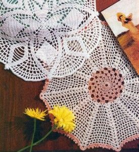  Crochet Pattern for Three Pretty Doilies All Perfect for A Beginner 