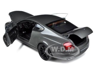 Bentley Continental Supersports Coupe Grey 1 18 Diecast Model Car 