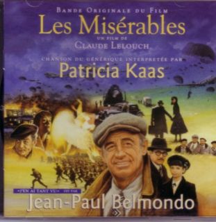 Les Miserables Patricia Kaas Belmondo Francis Lai CD