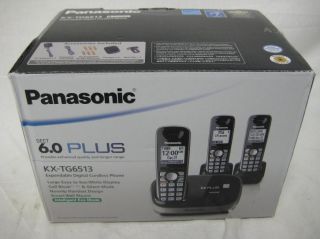 , three cordless phone, three belt clips, two chargers, one phone 