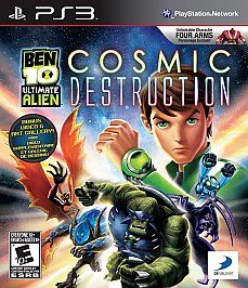 Ben 10 Ultimate Alien Cosmic Destruction Sony Playstation 3 2010