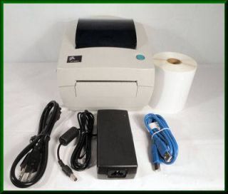 Direct Thermal Label Zebra LP2844 Shipping Tag Printer 250 Labels Used 