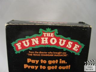 Funhouse The VHS Eilizabeth Berridge Kevin Conway