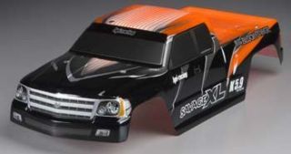 New HPI Savage XL Orange Painted Body Stickers Extended