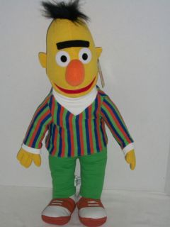 24 Large Sesame Street Plush Bert Doll w Tags 2003