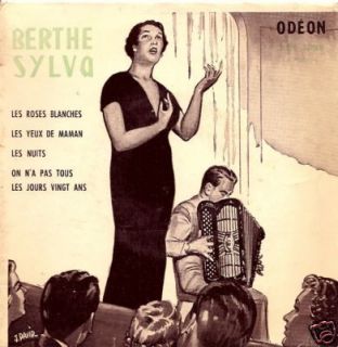 EP 4 Titres Berthe Sylva Les Roses Blanches 50