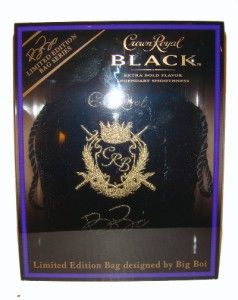   Black Whiskey Signed by Big Boi Limited Edition Bag Series