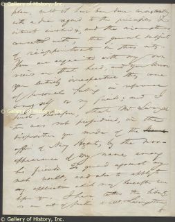 Benjamin Franklin Butler Autograph Letter Signed