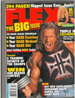   Muscle Fitness Magazine WWE Wrestler Triple H/Beth Horn 7 02