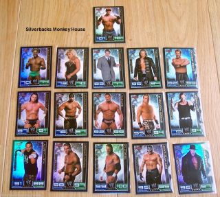 WWE Slam Attax Champion Card You Choose Which One s Free P P
