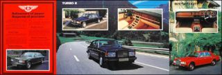 Bentley Eight Mulsanne s Turbo R Continental 1987