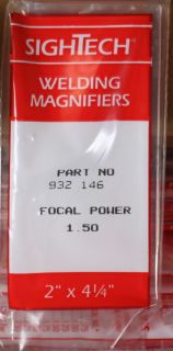 OKI Bering Welding Magnifier Single Lens 932 146 1 50 power NEW