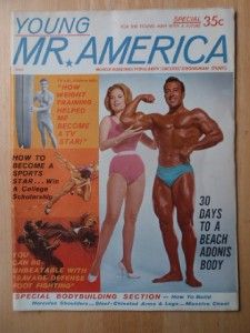 Young Mr America Mag Ernie Phillips Betty Weider 6 64