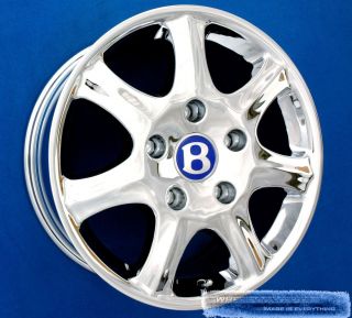 Bentley Azure Brooklands Continental 18 Chrome Wheels 18 Rims New 