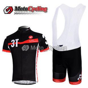 New Team Cycling Bicycle Jersey and Bib Shorts Size s to 3XL C C55 