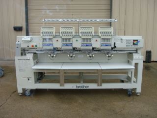 Brother BES 1240 Industrial Embroidery Equipment 12 Needle 4 Head 