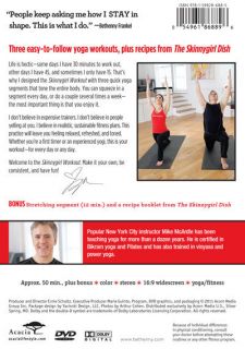 Bethenny Frankel Skinny Girl Workout Yoga DVD New SEALED Exercise 