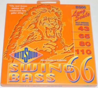 Rotosound Billy Sheehan BS 66 Swing Bass 66 Strings