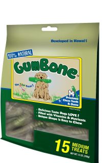   Natural Gumbone Dental Treats 12 Bones Better Than Greenies 331