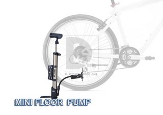 New 360° Beto Mini Bicycle Floor Portable Bike Cycling Pump 