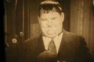 16mm Film Be Big Laurel Hardy Short Comedy 1200 ft Reel